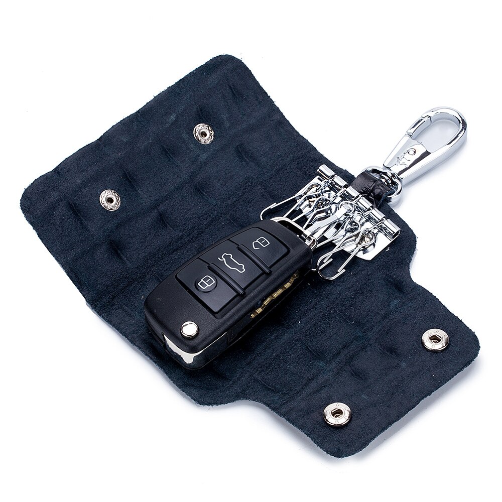 Schlüssel Halfter Leder Schlüssel Veranstalter Keychain Kleine Geldbörsen Schlüssel Tasche Auto Haushälterin Schlüssel Geldbörsen Wagen Schlüssel fallen unisex