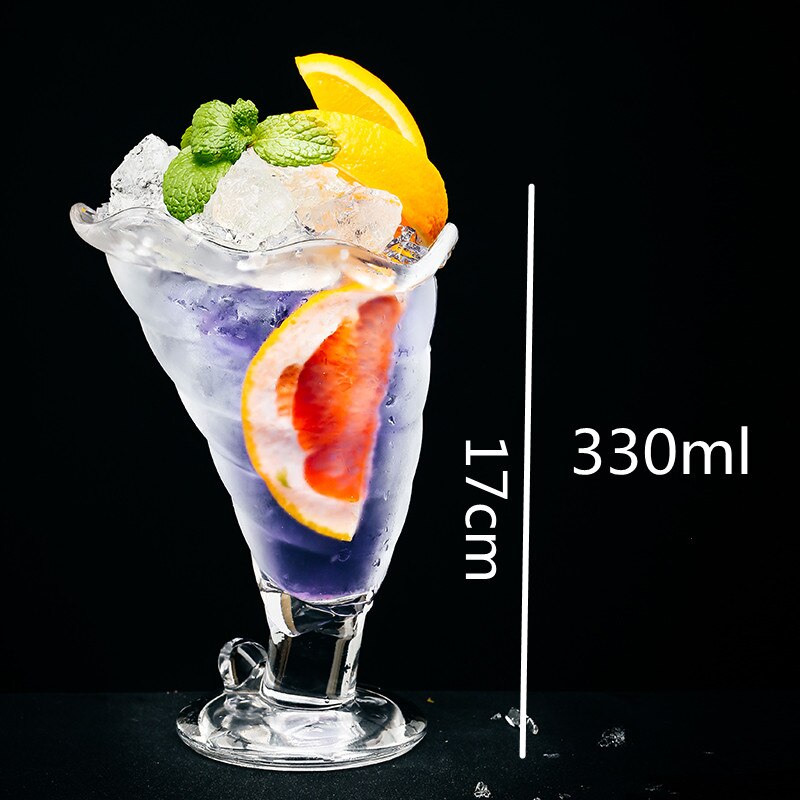 Copa de vidrio para cóctel, copas de vino frías, zumo de fruta, batidos, Espresso, vasos para beber, taza transparente: Glass Cup C