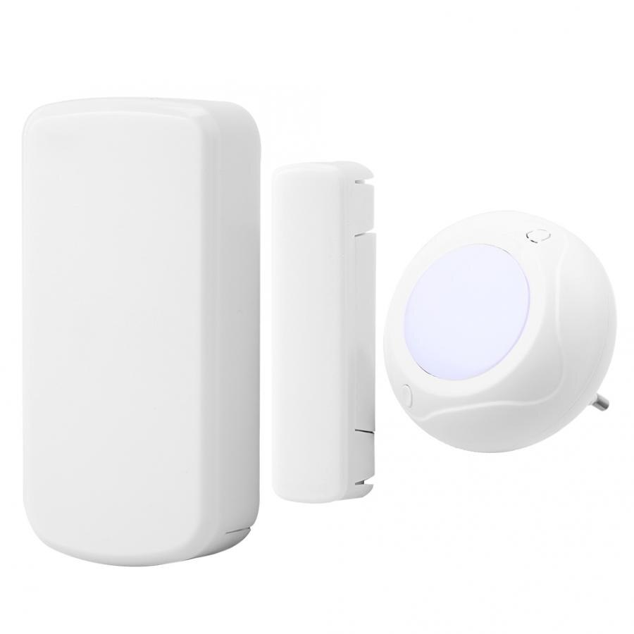Wireless Security Alarm 1 Sound Light Siren 2 Infrared Sensor 2 Magnetic Sensor (JD11+03D+06A)