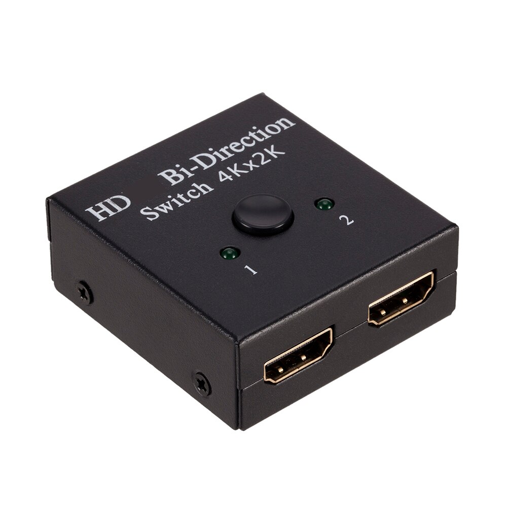 4K Hdmi-Compatibel Splitter Schakelaar 1X2 2X1 Split 1 In 2 Out Versterker 1080P 4K X 2K Hdmi-Compatibel Switcher 2 Poorten Bi-Richting