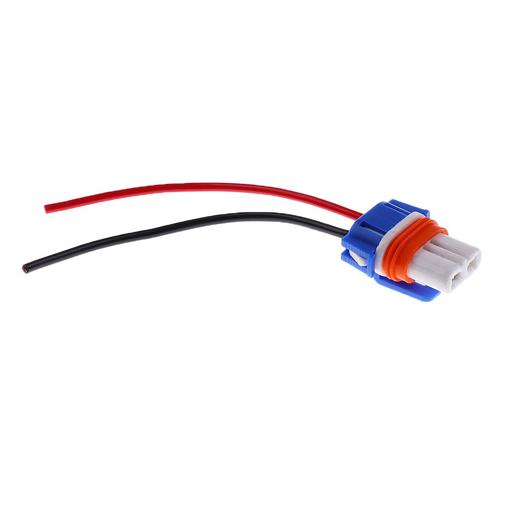 9005 Headlight Lamp Extension Dual Wire Harness Lamp Female Socket Adapter