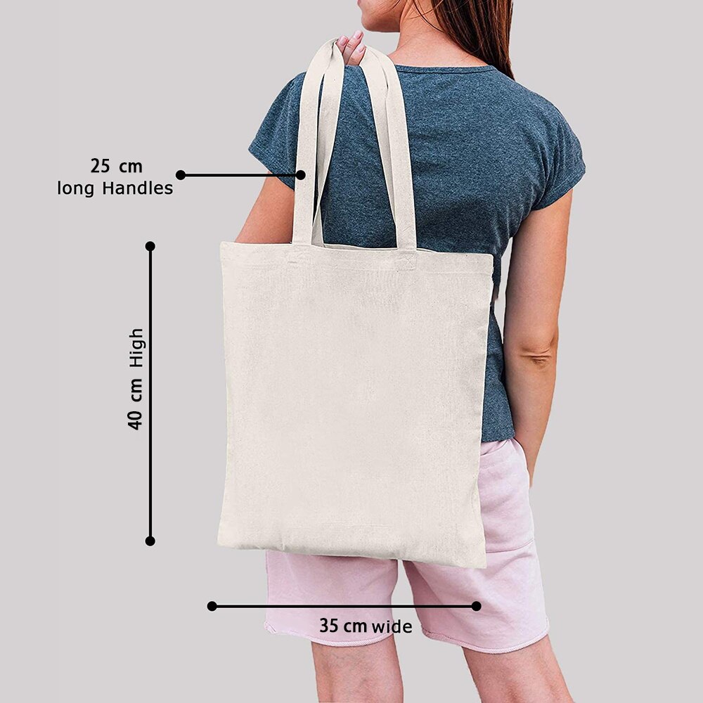 Draagtas Boodschappentas Mode Forens Casual Canvas Schoudertas Witte Tijd Jaar Patroon Afdrukken Serie Student Draagtas