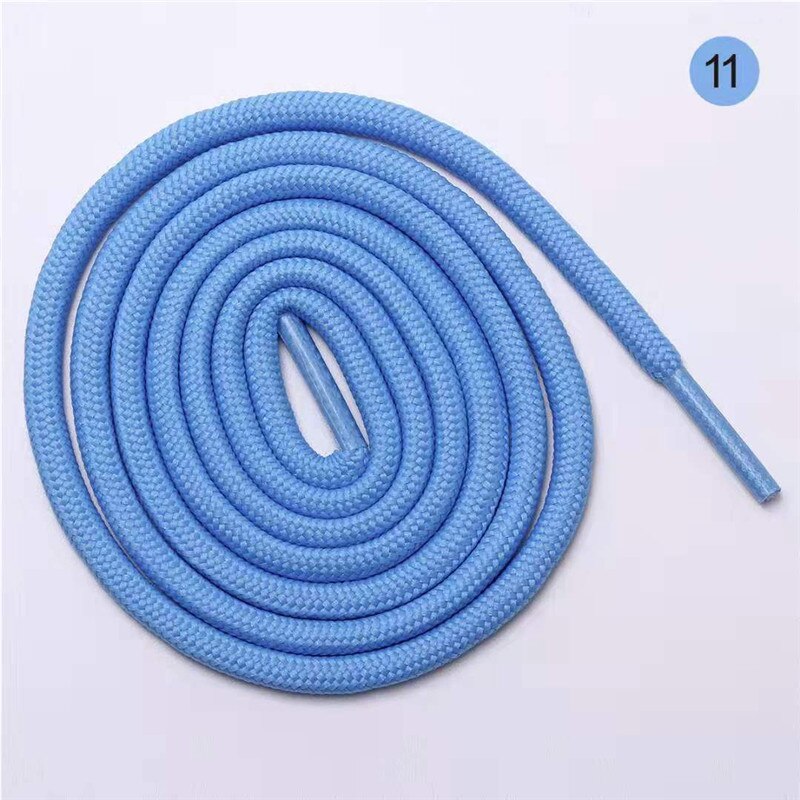 80/100/120CM 1 Pair Unisex Casual Shoelace Round Cord Dress Shoe Laces Colourful Cute Pink Color Elastic Shoelaces