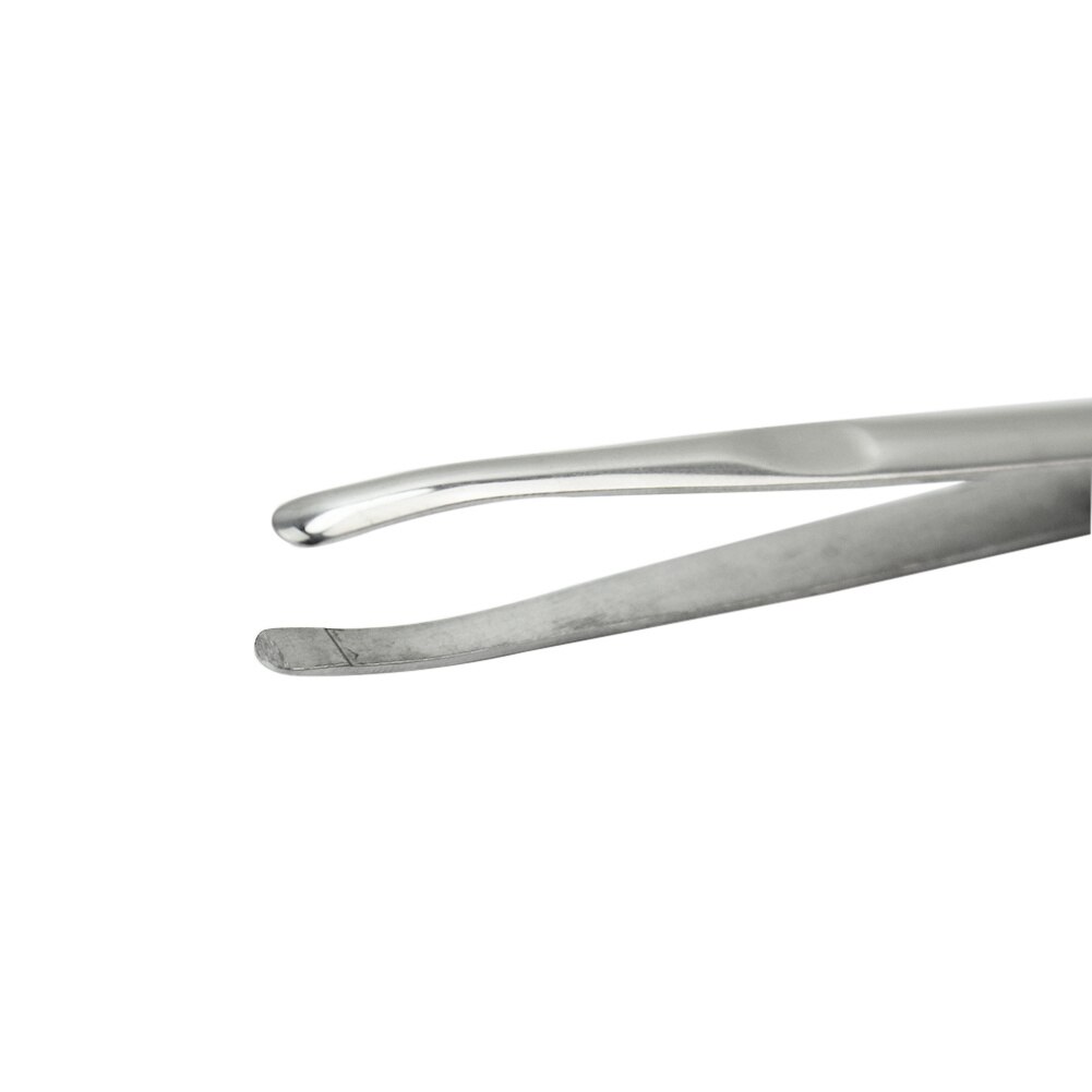 Pro Stainless Steel Eyebrow Tweezer Round Tip Face Nose Hair Removal Clip Women Makeup Cosmetic Tool Silver Tone
