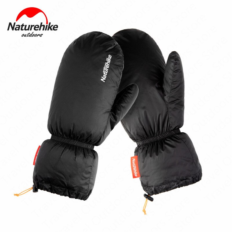 Naturehike Goose Down Gloves Unisex 50g Ultralight Snow Gloves Winter Warm Goose Down Gloves Waterproof Skiing Supplies Warm: Default Title