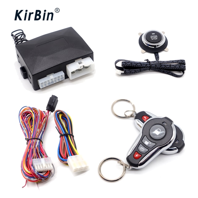 kirbin 12V car alarm,ignition system,central locking car,starter for car,Start stop button,car intelligent system: YT-70