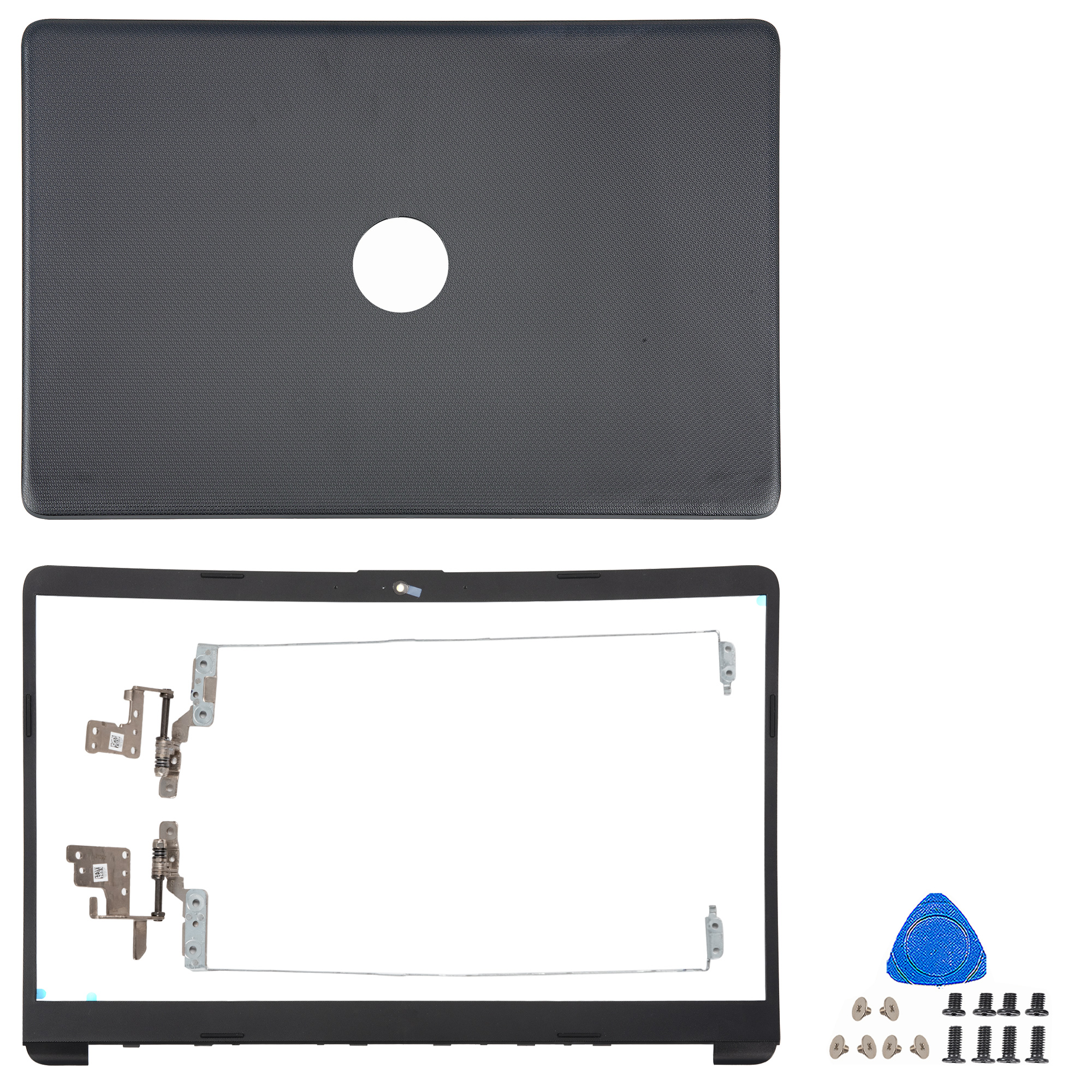 Nueva funda de portátil para HP 15-DW 15S-DU DY DR 250 255 G8 TPN-C139 LCD contraportada bisel frontal cubierta inferior con reposamanos carcasa superior: Multicolor