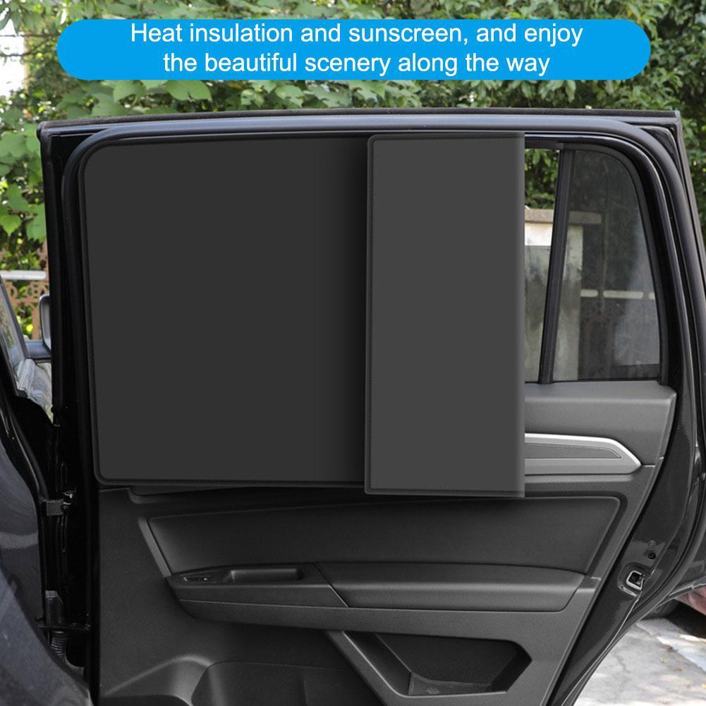 Parasol magnético fuerte para ventana de coche, visera de protección solar, cortina para ventana delantera/trasera, accesorios para coche, Verano