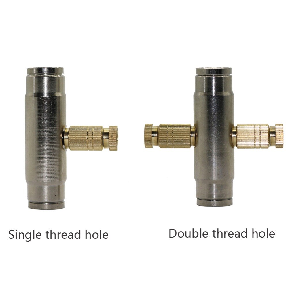 Hochdruck-Schnellkupplung, 3/8 Zoll Slip-Lock-Anschluss für 3/16 Zoll Gewinde, Sprühkopf, landwirtschaftliche Kühlung, Zerstäubungsdüse, 10 Stück