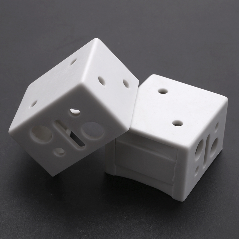 Soportes ciegos de 1 pulgada, caja de perfil blanco, soporte de montaje para ventana, persianas, soporte de Riel (8)