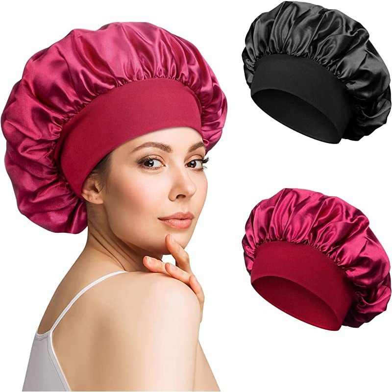 Bigoudi sans chaleur, pas de chaleur, rouleaux à friser, bande de sauna, bigoudis doux, boucles, bonnet de couchage en satin, bonnet de nuit, outils de coiffage, le plus récent
