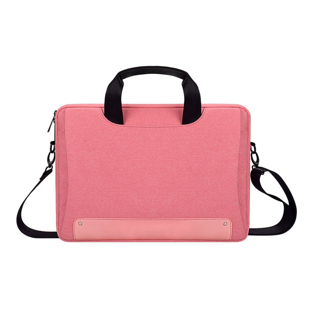 Portable/shoulder Advanced Durable Notebook Case Multi-purpose Computer Bag For Xiaomi/Apple/Mac/Huawei Laptop Bag: 13.3 inch Pink