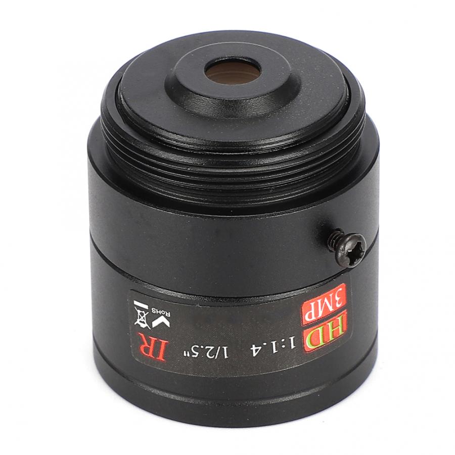 6mm 3MP F1.4 1/2.5 CS Mount CCTV Lens for Camera Camera Lens