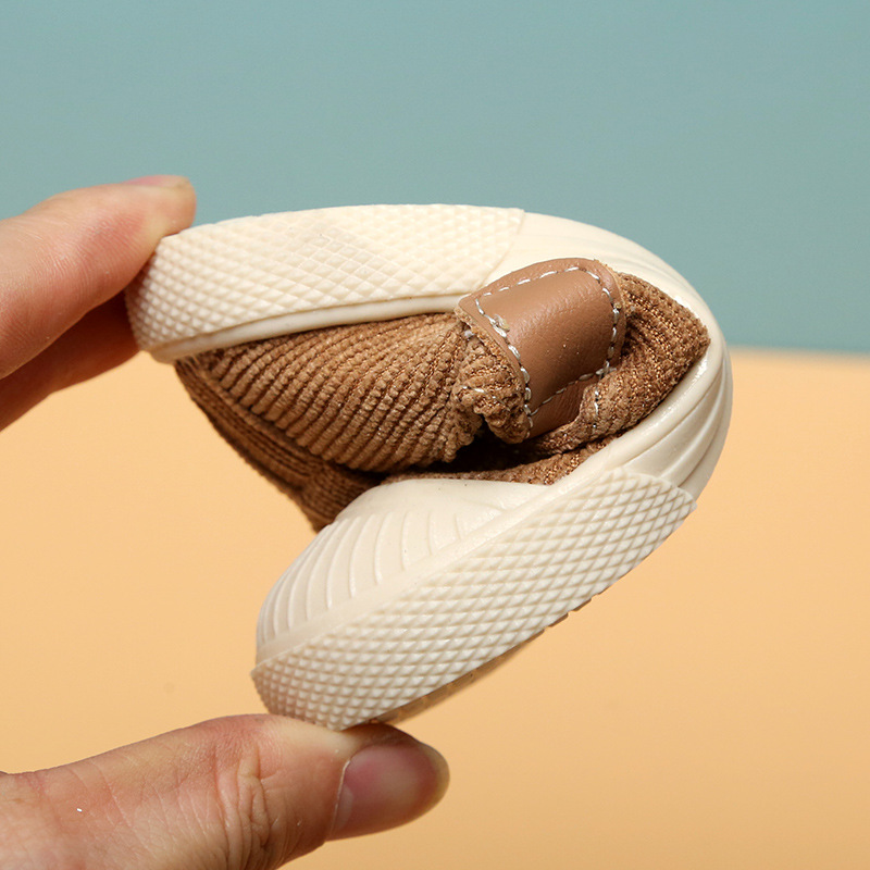 Spring Autumn T-Straped Leisure Cloth Shoes 1-3 Years Old Baby Girls Shoes First Walkers Toddler Shoes Children&#39;s Flats