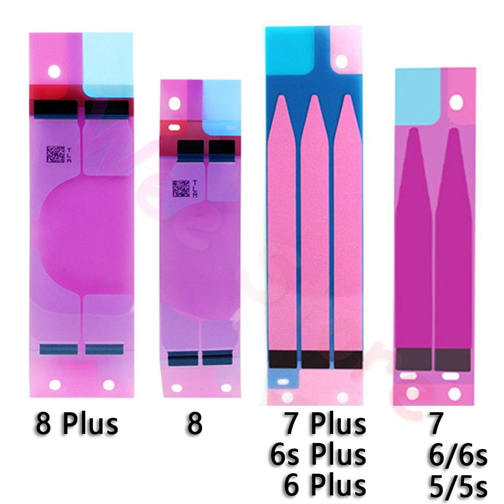 10 Stuk Originele Sticker Voor Iphone X Xs Max Xr 5 S 5c 6 6 S 7 8 Plus batterij Tape Strip Stickers Deel