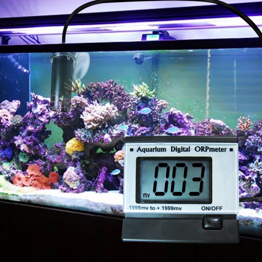 Mini Digital ORP Redox pH Meter Tester +/-1999mV Range Water Tester Laboratory Aquarium