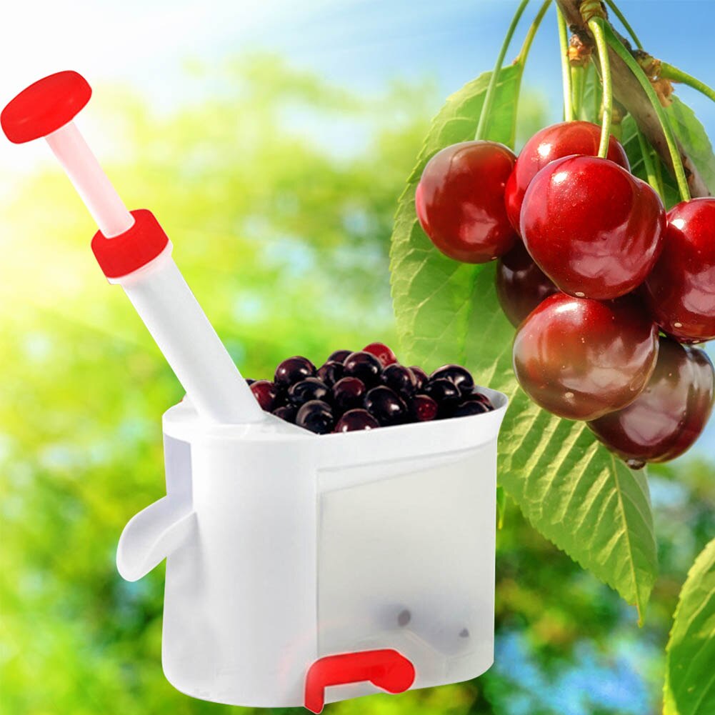 Cherry Pitter Stone Corer Remover Machine Fruit Cherry Olive Core Extractor Remover Portable Kitchen Gadgets Fruit Tool