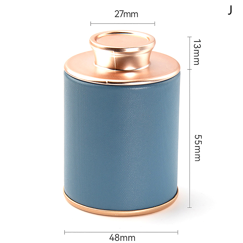 Mini lata de té vacía para el hogar, tarro sellado de té verde y negro, caja de embalaje de té pequeña de viaje portátil, lata de almacenamiento de papel: Borgoña