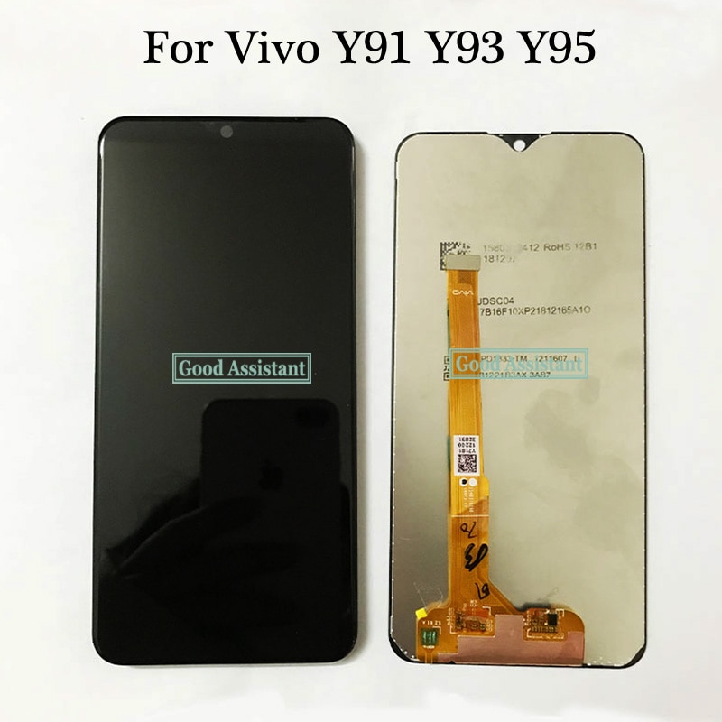 Original For BBK Vivo Y91 Y91i Y91c Y93 Y93s Y93st Y95 MT6762 Lcd Display + Touch Screen Digitizer Assembly Replacement Parts