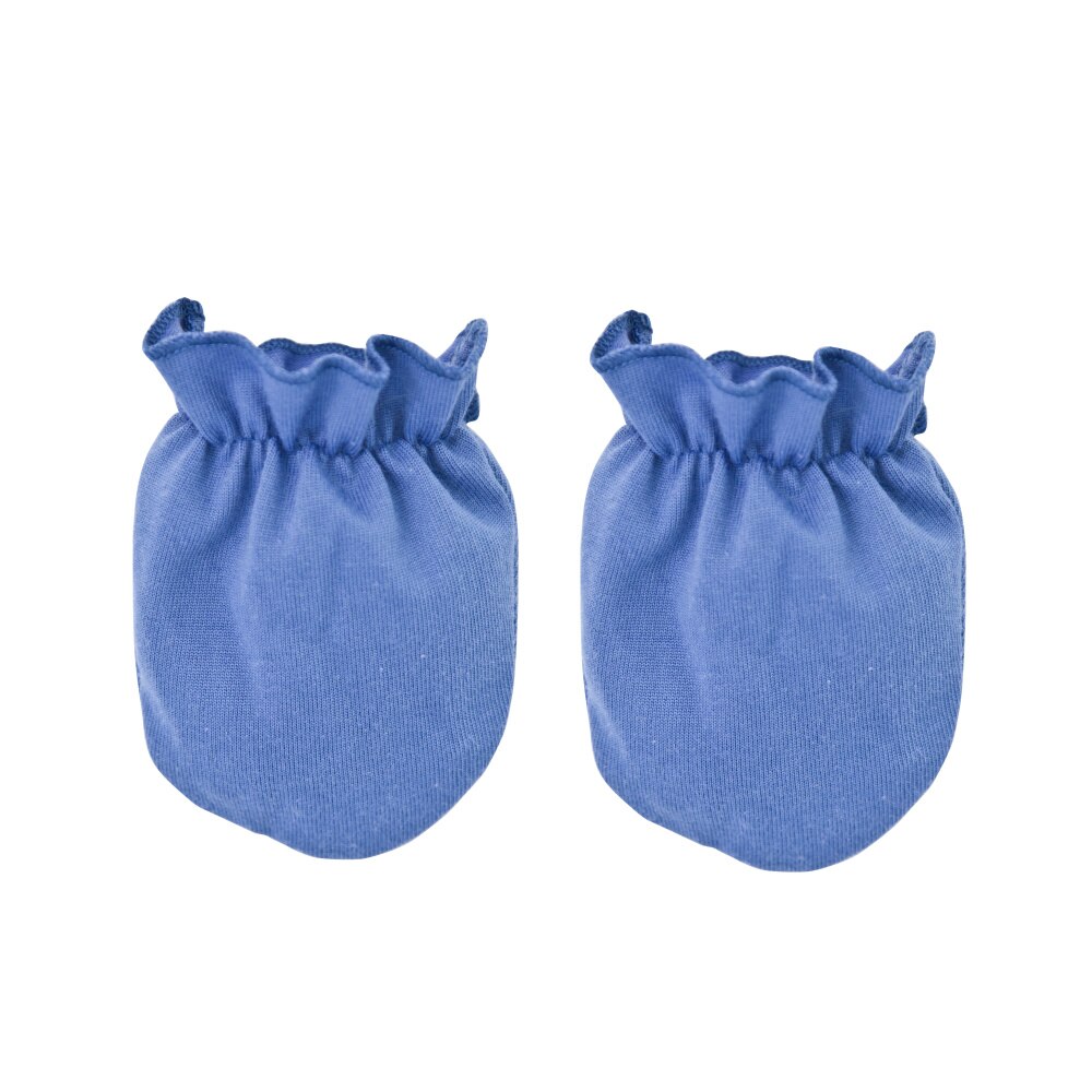 Honeyzone bébé moufles né Guantes Invierno mitaines Bebe couleur unie marine Guantes Bebe