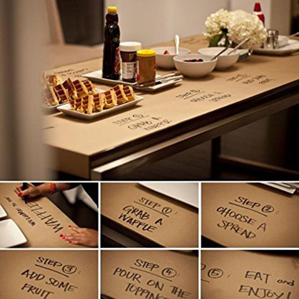 DIY Arts Crafts Wrapping Fadeless Bulletin Board PaperKraft Paper Roll