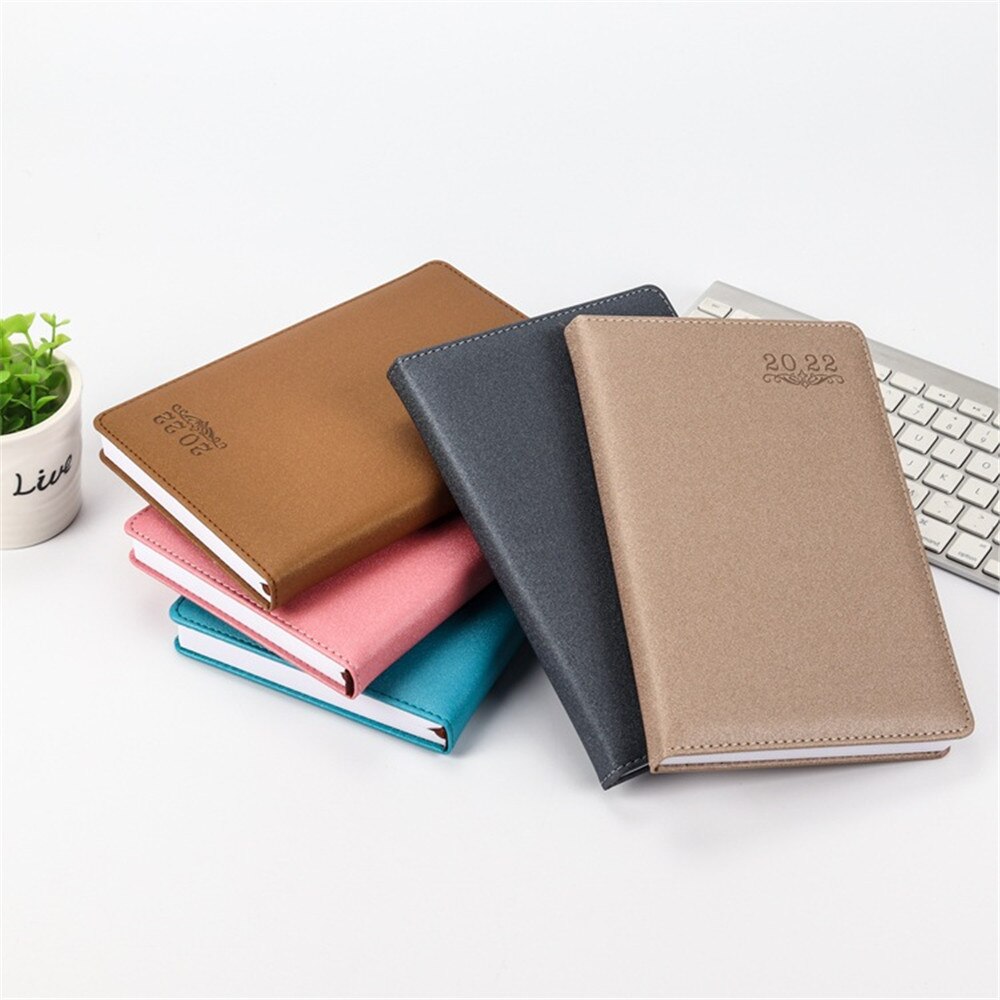 2022 A5 Planner Notebook Writing Notepads Planner Schedule Book Office Accessories Personal Diary Agendas Notebook