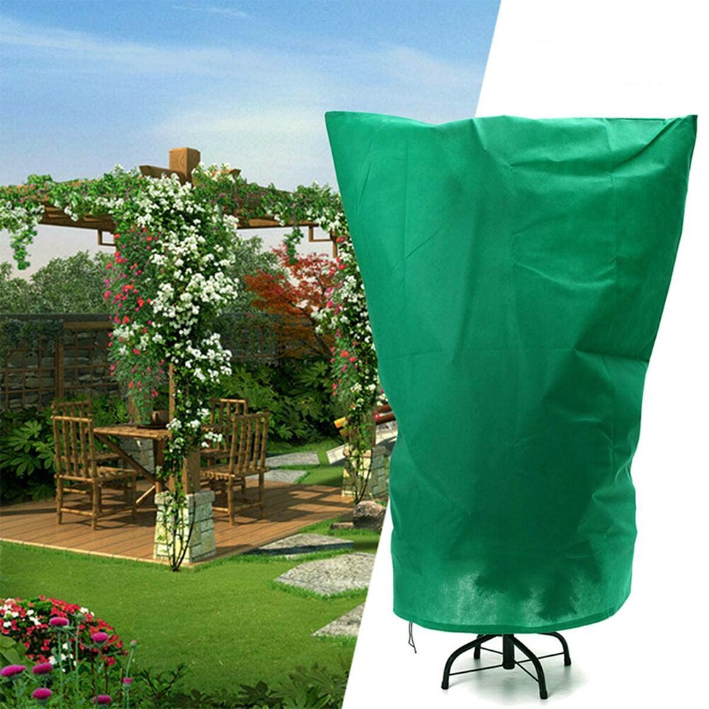 Winter Plant Protection Bags Winter Cover Plants Garden Tool Plant Cover Bag Polyester Fabrics Anti-Insect Organic Net Frost