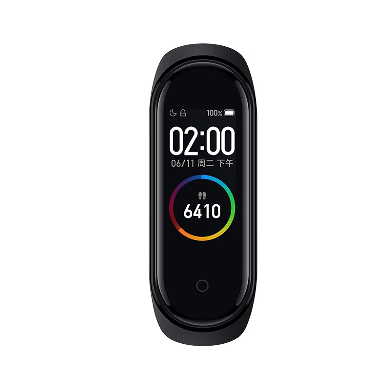 Xiaomi – bracelet connecté Mi Band 4, avec écran tactile AMOLED, capteur d'activité physique avec suivi du rythme cardiaque, Original