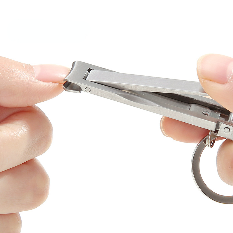 0,5 cm ultradunne nagelknipper Draagbare opvouwbare multifunctionele nagelknipper Dode huidverwijderaar Tang Nagelgereedschap