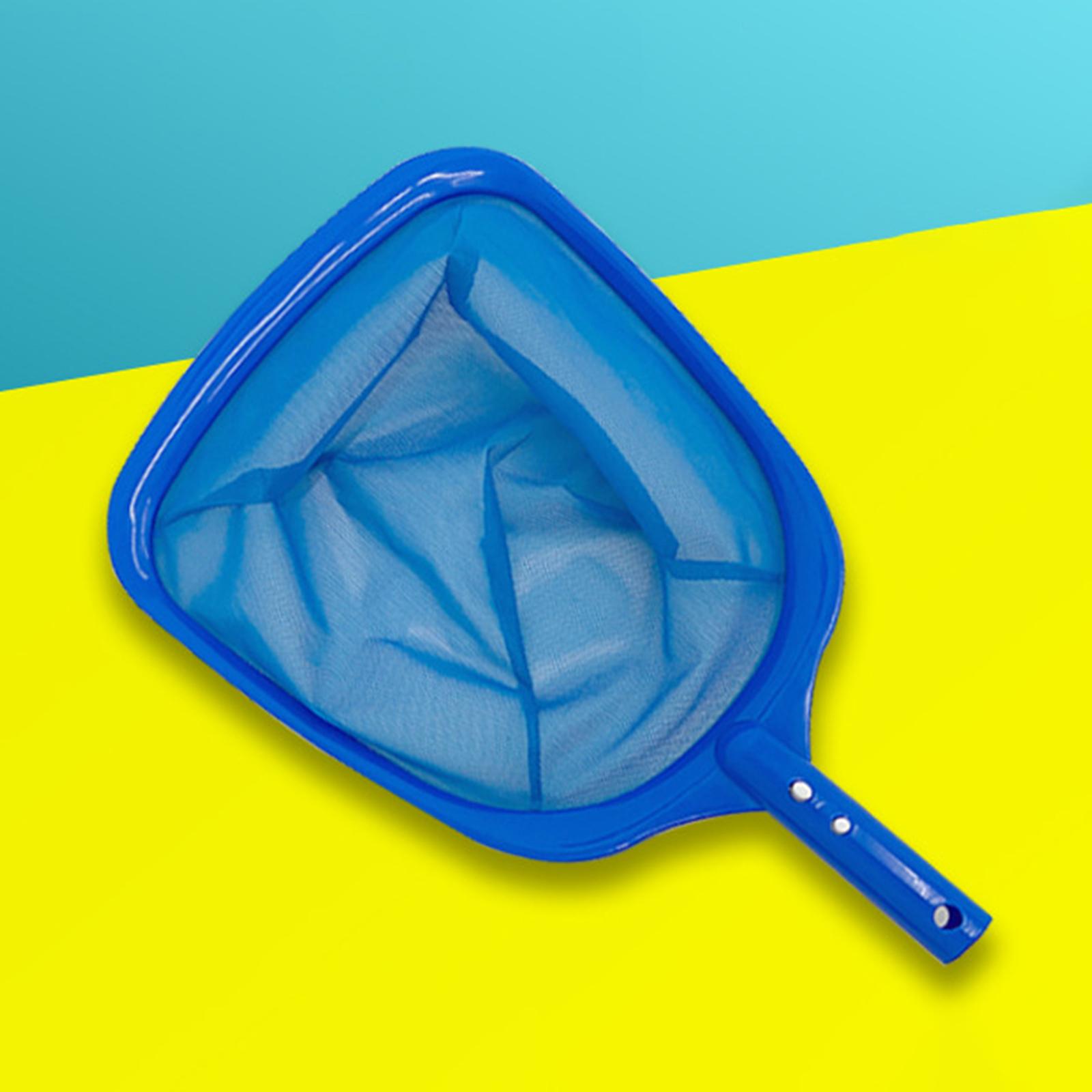 Swimming Pool Cleaner Accessories Adjustable Pole for Spas Fountains above or In-Ground Pools Tub Removing Leaves &amp; Debris: Skimmer Net