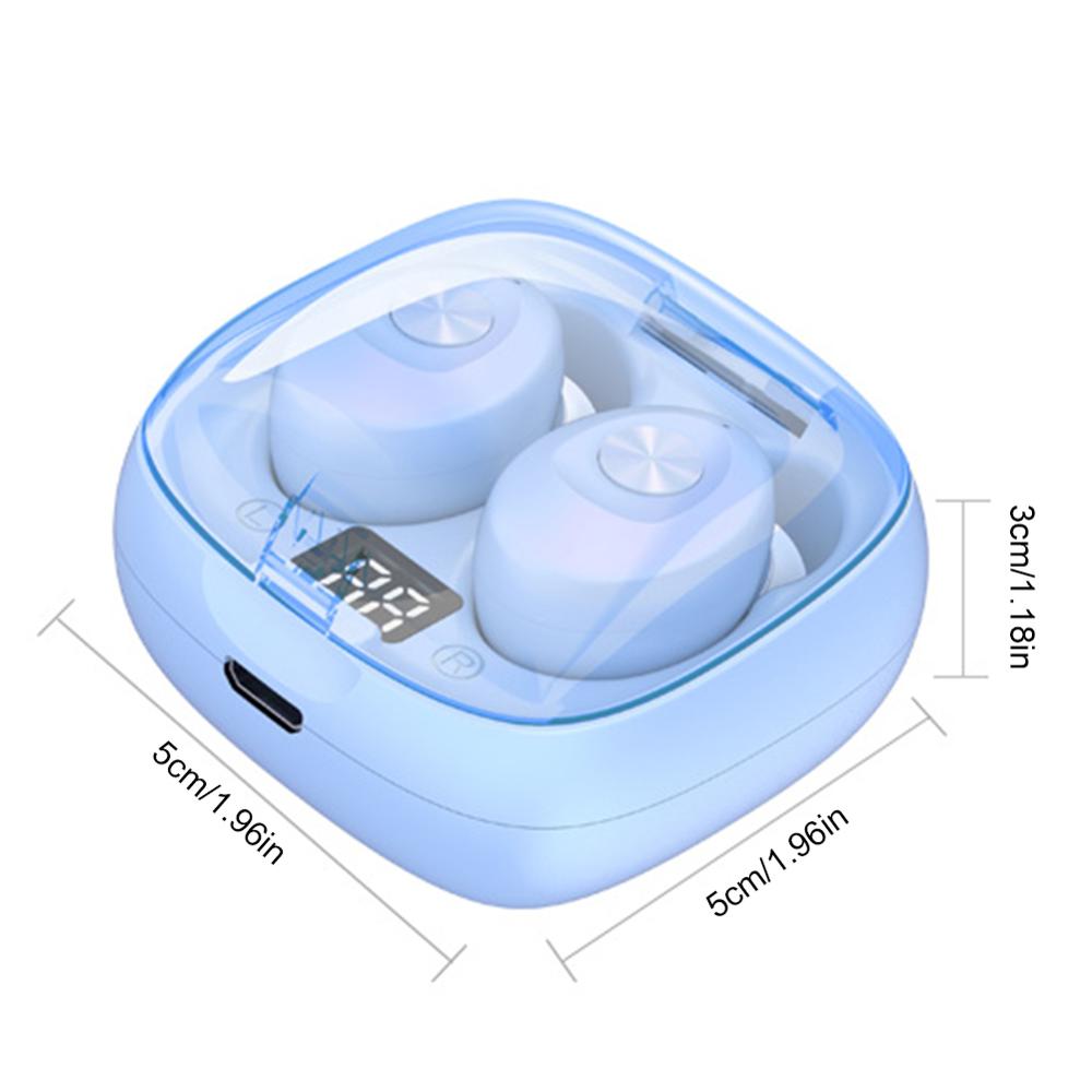 Draadloze Bluetooth Oordopjes Met Mini In-Ear 5.0 Oordopjes Waterdichte 30H Speeltijd Headset Noise Annuleren Oortelefoon Hoofdtelefoon