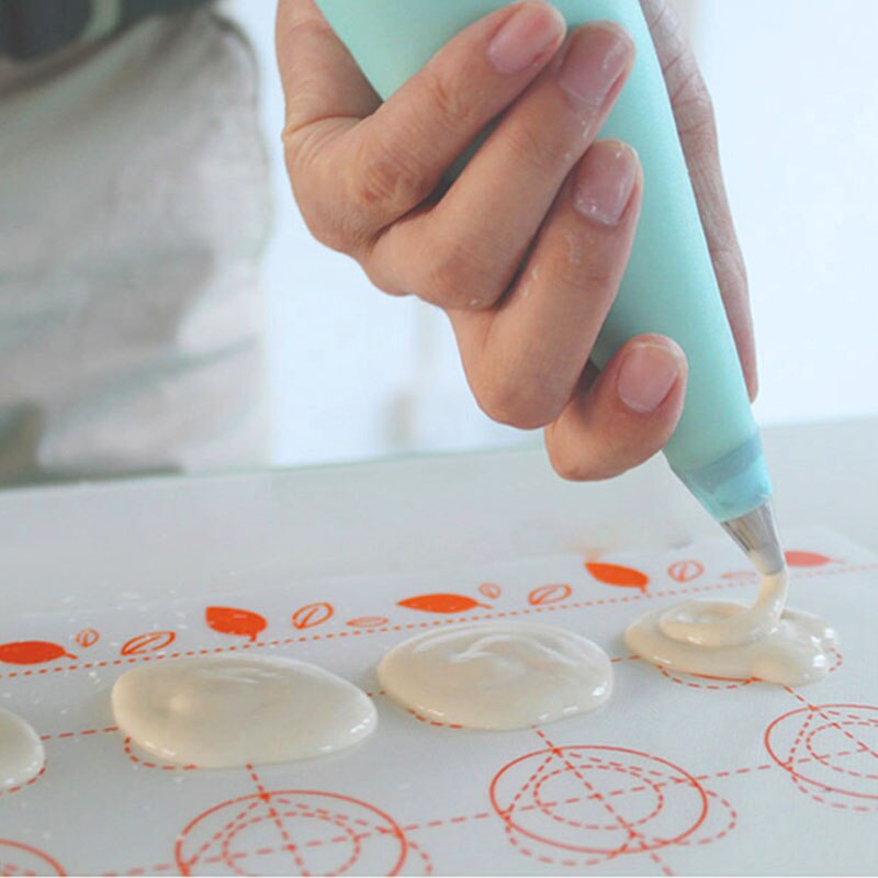 Cake Dessert Cookie Baking Pad Silicone Macaron Baking Mat Baking Pad Kitchen Tools Oven Silicone Baking Accessories