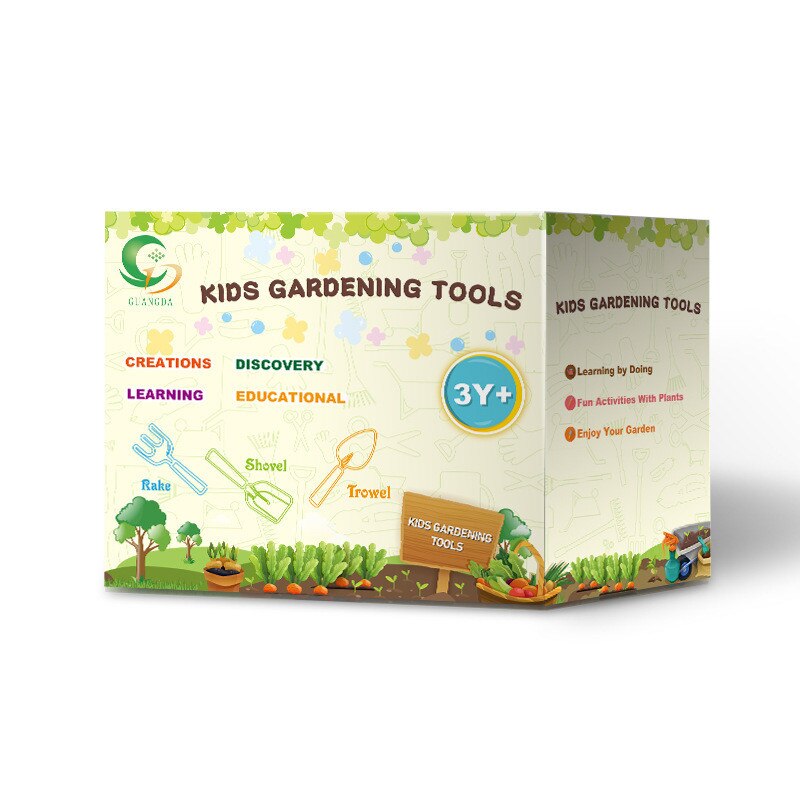 Strand Speelgoed Tuin Schop Planten Tool Kinderen Multifunctionele Tuinieren Tool Plant Tuin Bodem Raising Bloemen Houten Handvat: H