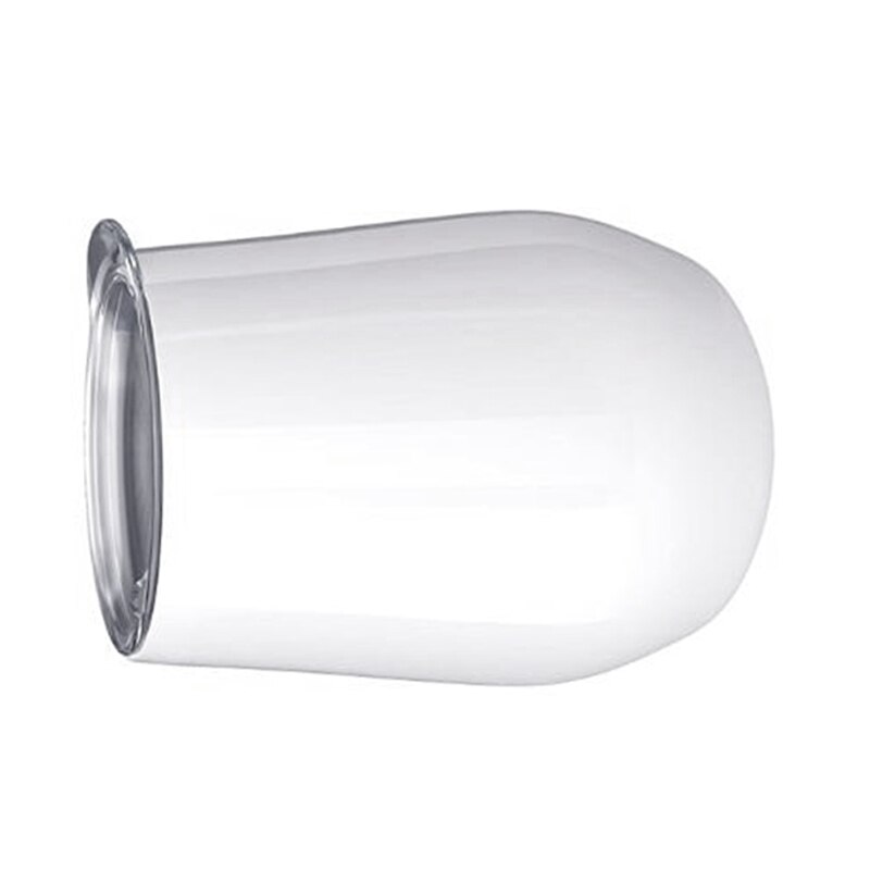2 st 12oz rostfritt stål äggskal kaffe dubbellager vakuumisolerad tumbler kopp dryck med lock vin kaffe dryck
