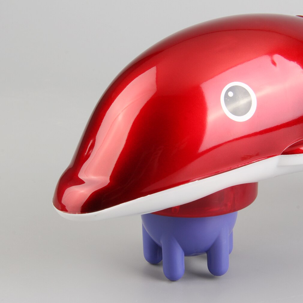 Electric Dolphin Massager Back Massage Hammer Vibration Infrared Stick Roller Cervical Body Massage