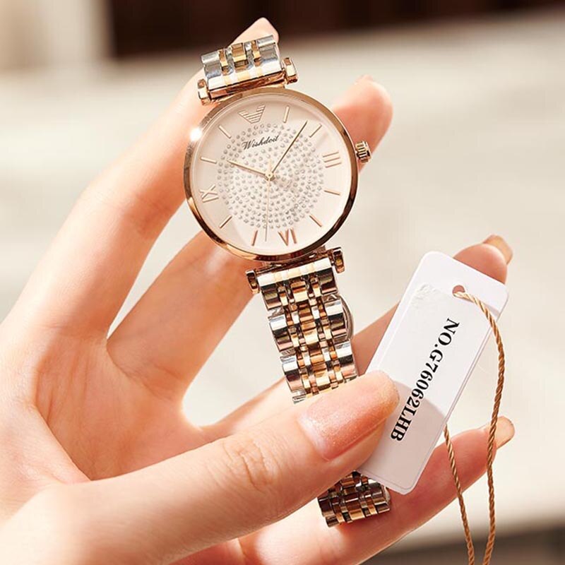 Gold Watch Women Watches Ladies Steel Women's Bracelet Watches Female Waterproof Clock Relogio Feminino