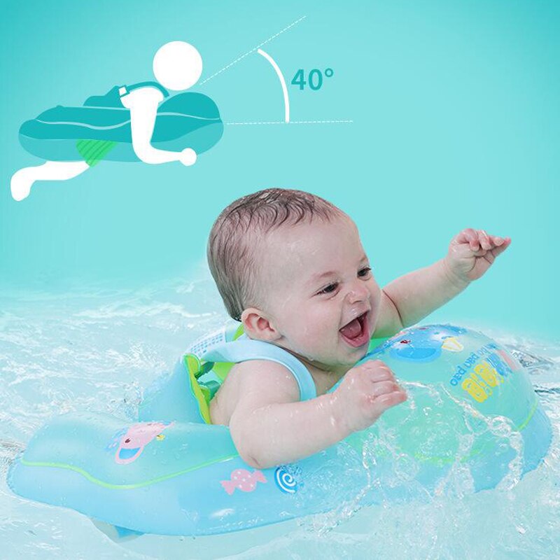 Baby Zwemmen Ringen Opblaasbare Smart Taille Trainer Anti-Rollover Zwembad Accessoires Veilig Zwemmen Float Outdoor Zwembad