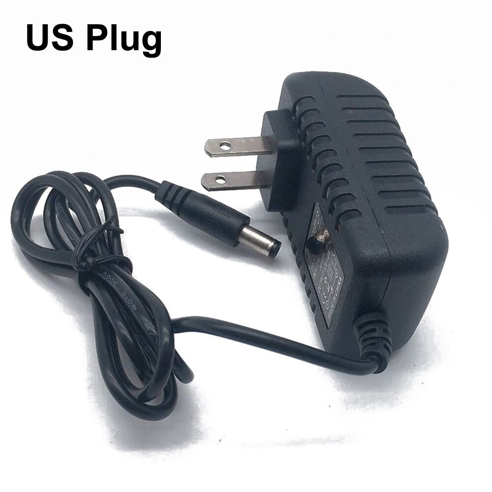 DC12V Adapter AC100-240V Lighting Transformers OUT PUT DC12V 2A Power Supply for LED Strip +Connector