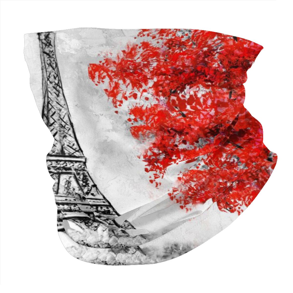 Cache-cou Bandana, masque de pêche, écharpe pour Couple sur peinture tour Eiffel, couvre-chef d&#39;extérieur multifonctionnel