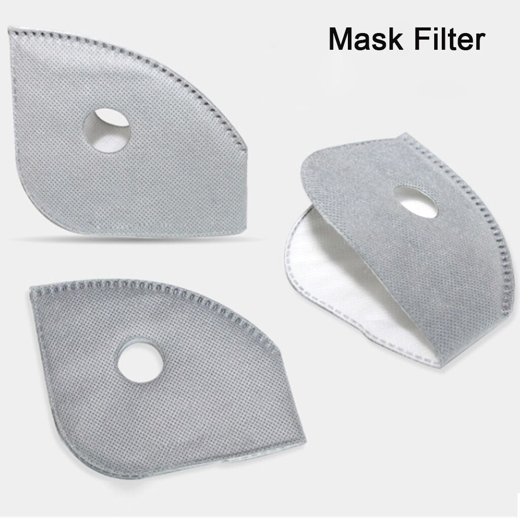 5/10 Stuks Filter Pad Voor Volwassen Gezicht Mond Masker Respirator Pm25 Geschikt Beschermende Maskers Actieve Kool Ademhaling Filters # Yl