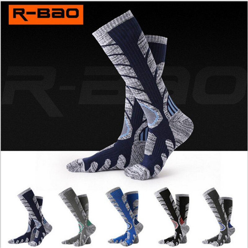 3 Paia di Sci Calzini E Calzettoni R-BAO RB3301 Degli Uomini di Sport Calzini E Calzettoni 85% Cotone Caldo da Trekking All&#39;aria Aperta Calzini E Calzettoni