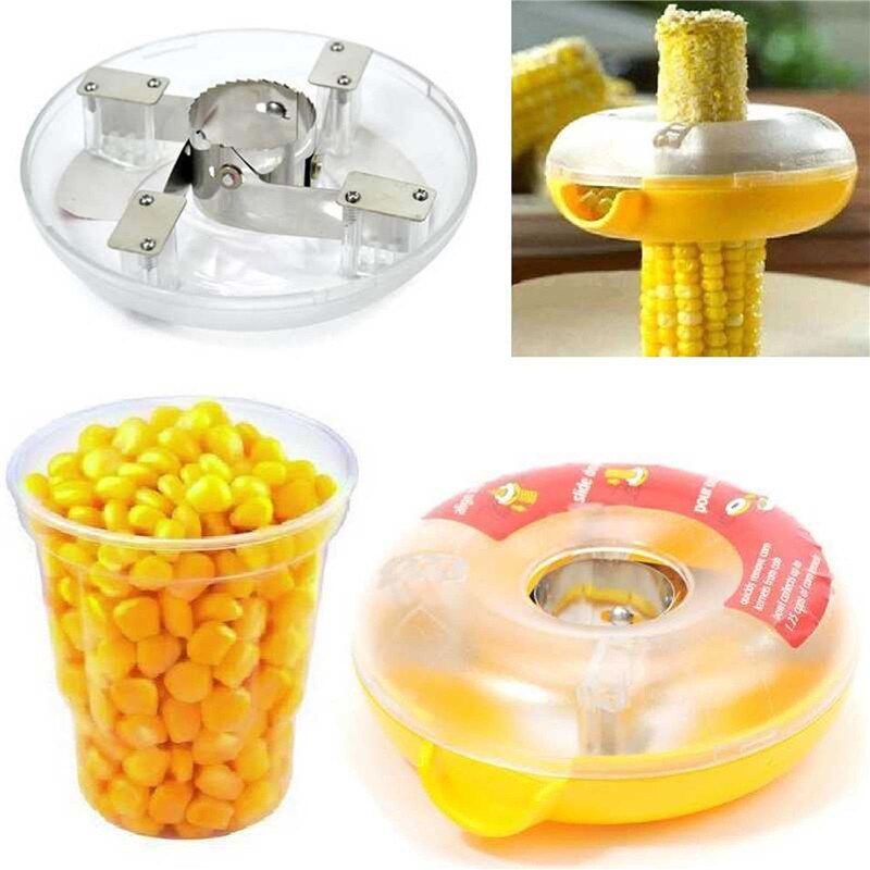Batteuse de maïs créative pour les cuisines fruits et légumes Cob Kerneler en une étape coupeur pratique décapant outils de cuisine
