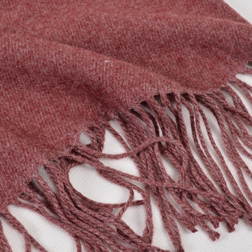 [Bysifa] Winter Vlakte Kasjmier Sjaals Herfst Thicken Warm Tassel Lange Sjaals Wraps Groen Zwart Kameel grijs Rood