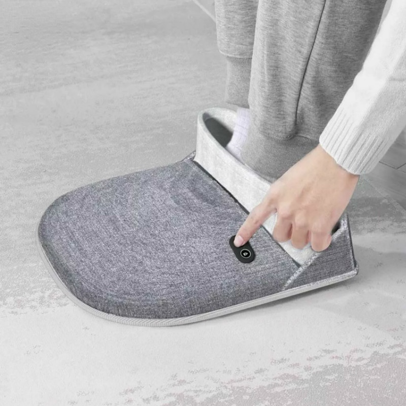 Xiaomi-calentador de pies PMA de grafeno, calentador de pies para masaje, calentador de pies para pies, masajeador de cintura para espalda, zapatillas grandes cálidas