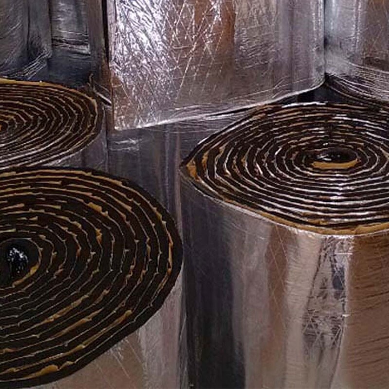 Automotive interior SoundProofing Aluminum Foil Deadening Heat Insulation Cotton Car Body Acoustic Foam Glass Fibre