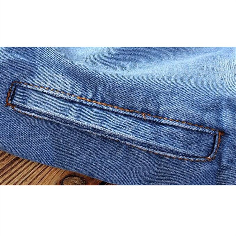 Denim Jas Heren Hip Hop Gat Ongedwongen Bomberjack Jas Herfst Slanke Stand Jean Jas Plus Size S-5XL chaqueta Hombre