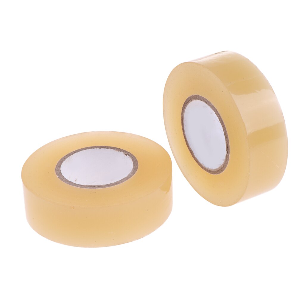 Premium pvc klar ishockey / roller hockey ben tape / sokke tape  x 2 ruller