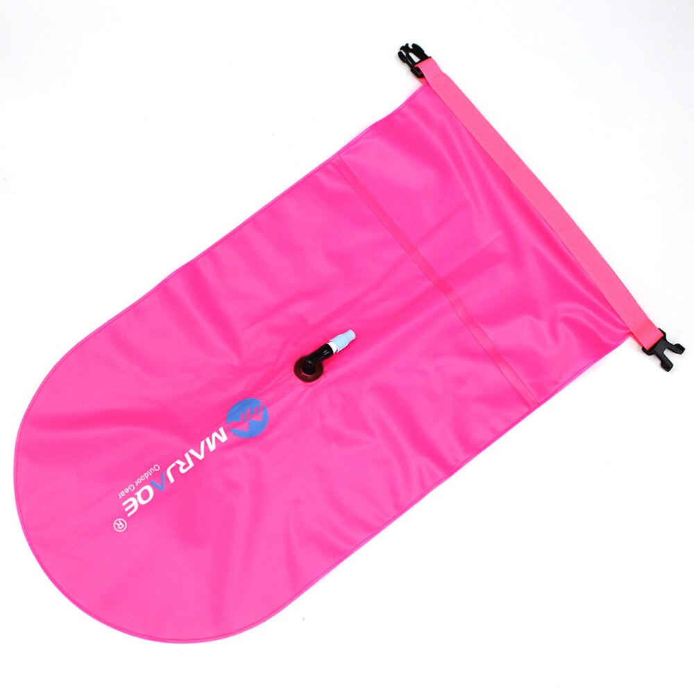 20L Thicken Pvc Waterdichte Gear Bags Outdoor Sport Opblaasbare Zak Boei Voor Varen Kajakken Vissen Rafting Zwemmen Camping Re