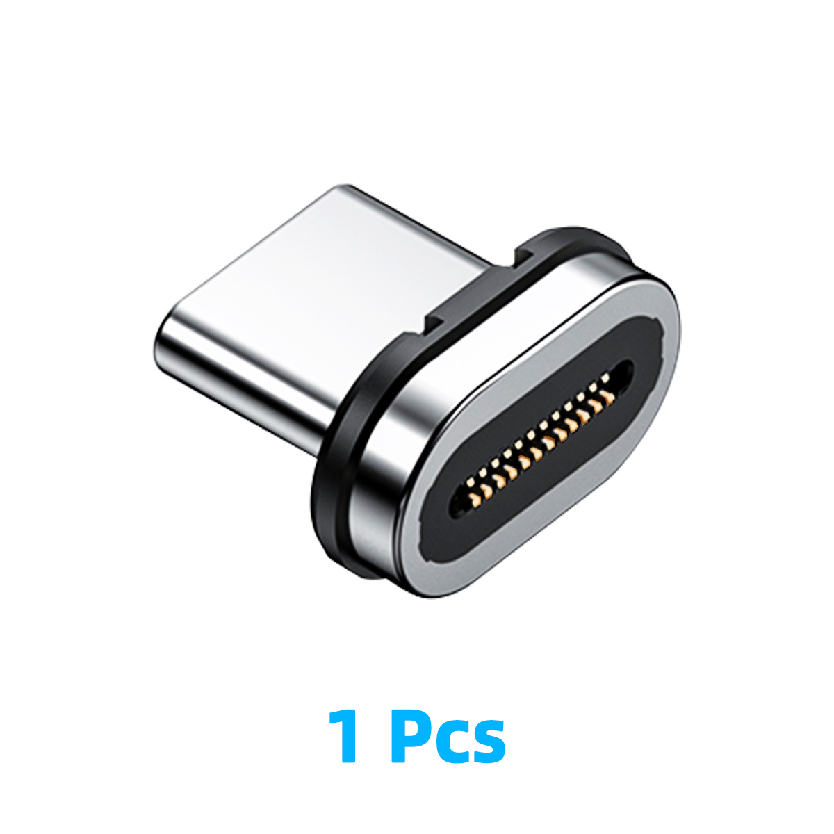 Adaptador magnético USB 4,0 de 140W, USB C a tipo C, 40Gbps, conector de Cable convertidor magnético de carga rápida, adaptador USB tipo C de 8K @ 60Hz: YELLOW