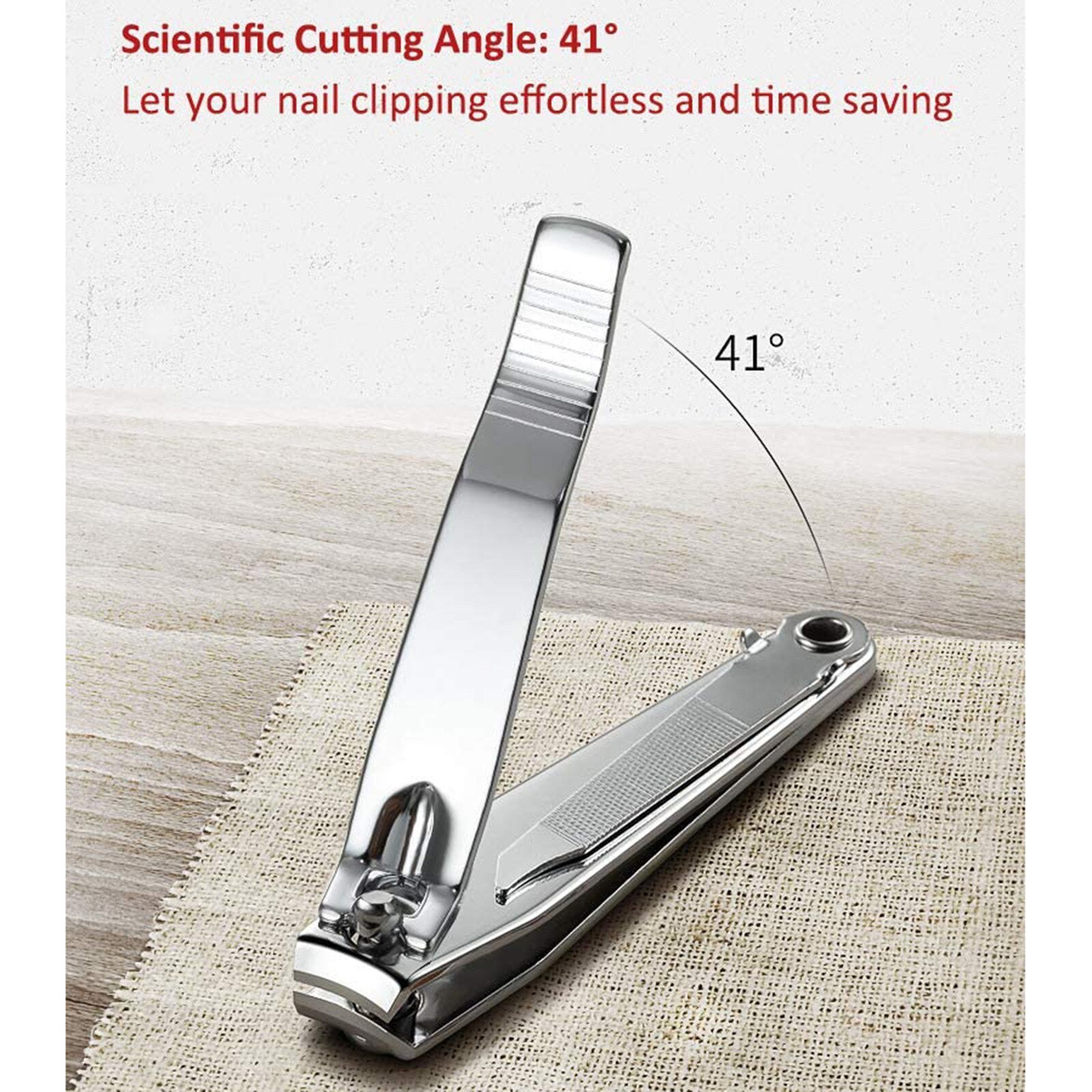 Professionele Nagelknipper Rvs Nail Cutter Teennagel Vingernagel Manicure Trimmer Teennagel Clippers Voor Dikke Nagels